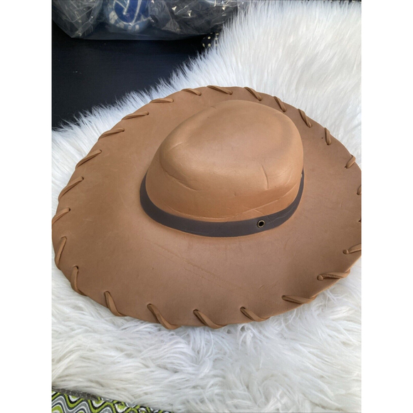 Disney Pixar Toy Story Woody Costume Cowboy Hat Child Small Foam - Picture 4 of 6